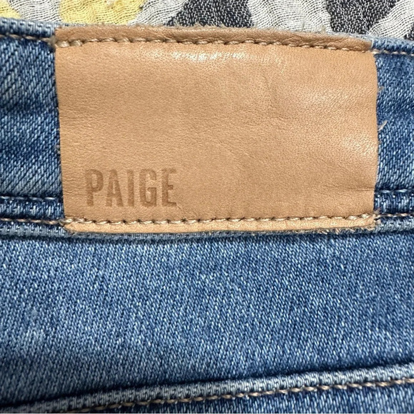 Paige Claudine high waist ankle flare jeans, size 30, distressed. spring, casual - Picture 4 of 13